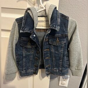 Tucker + Tate - Blue and Gray Kids Denim Jacket. 2T